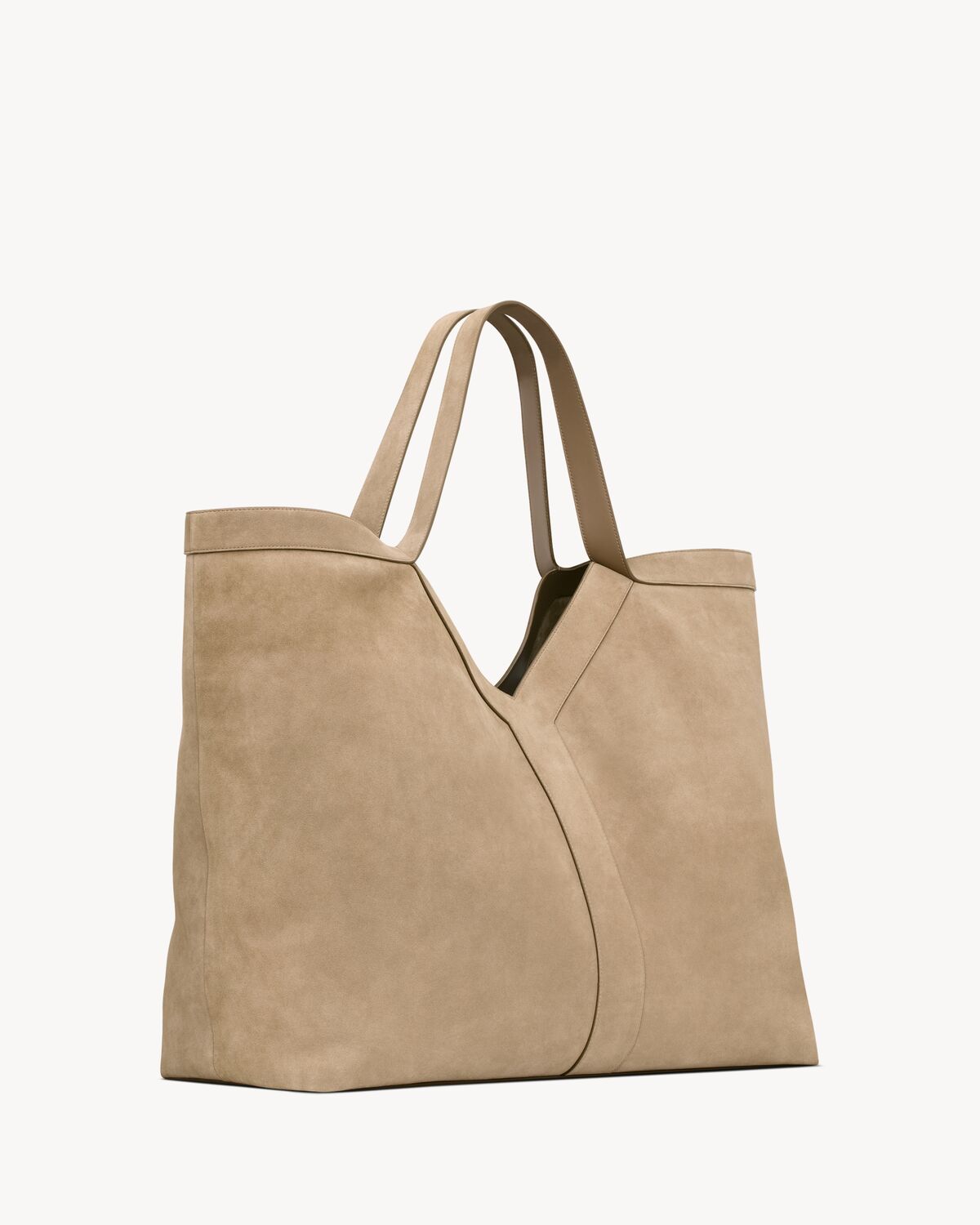 YSL Y MAXI tote in suede - Image 3